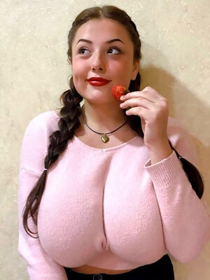 Huge Puppies Under That Sweater