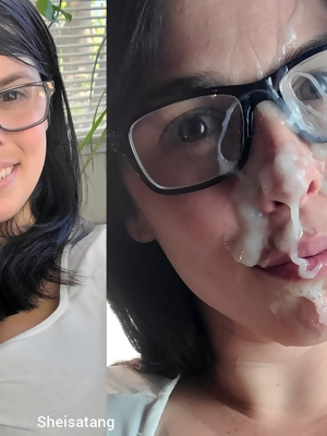 Before And After. He Seriously Has The Biggest Loads